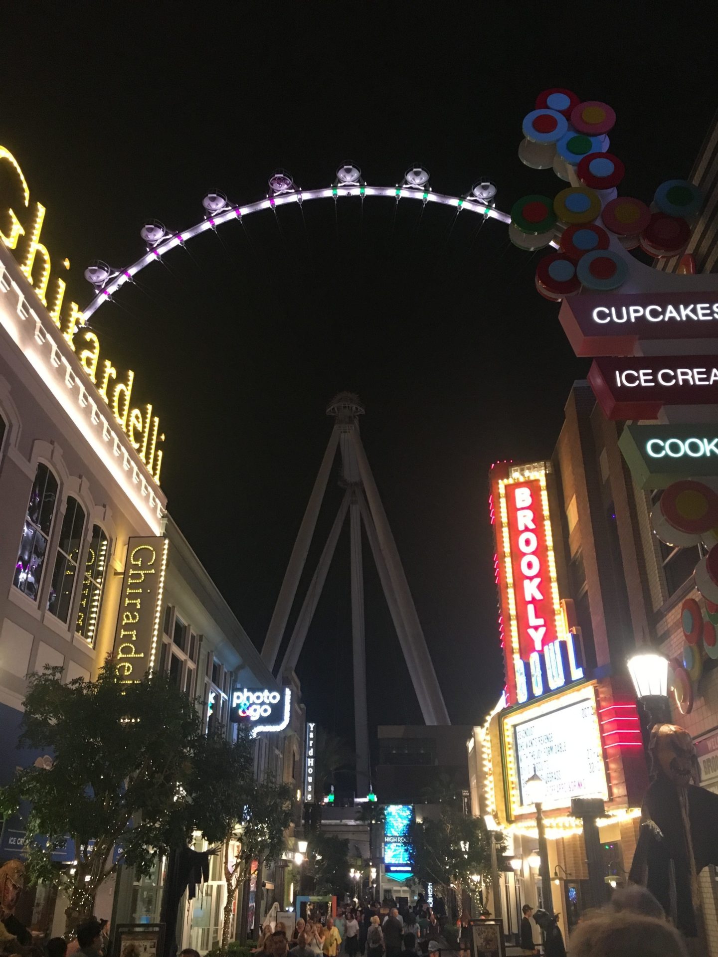 The Highroller at The Linq hotel- 550 feet high!